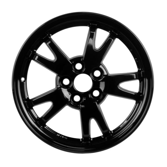 Remanufactured Painted Black Aluminum Wheel 15 x 6 4261147270 fits 2010-2014 Toyota Prius