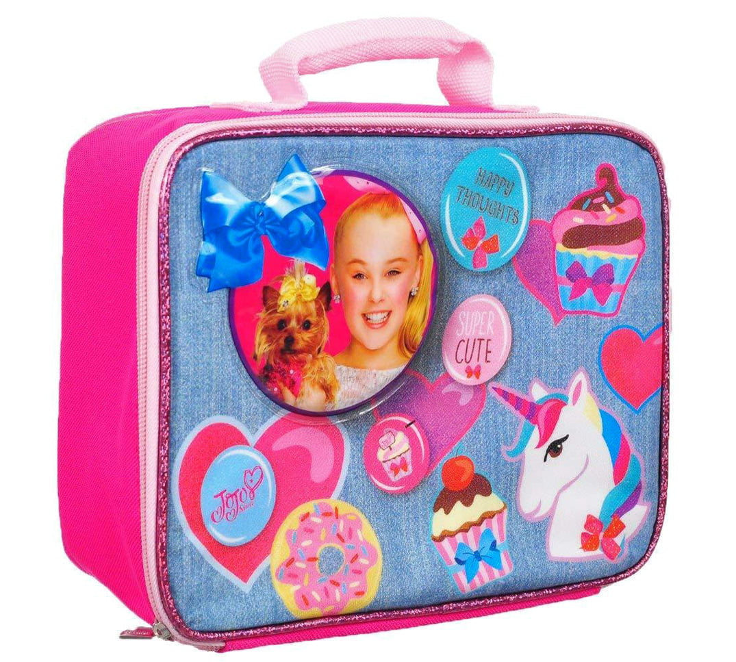 Jojo Siwa Thermos Brand Lunch Bag Soft Kit Insulated Cooler Lunchbox 