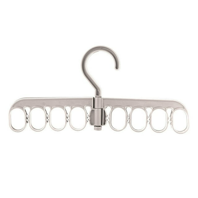 Billuyoard Percha para ropa, pantalones giratorios de 360 grados, ropa interior, secado de ropa, portátil, bolsillo de viaje, estante organizador Almacenamiento y organización del hogar Beige Billuyoard HA065375-03B
