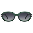 thumbnail image 2 of Gafas de sol SOJOS retro ovaladas polarizadas SJ2603 verde/gris, 2 of 5