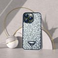 thumbnail image 3 of QuAngy Assureify Case for Apple iPhone 15 Pro - Luxury & Aesthetic Sparkling Rhinestones Design TPU Black Case - Shock Resistant - with Soft Microfiber Cloth Lining - Camera Lenses + Screen Protector, 3 of 9