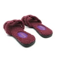 thumbnail image 4 of Lurnyet Furry Slipper Sandal with Warm Plush Lining for Outdoor Indoor, 4 of 5