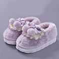 thumbnail image 2 of Womens Slippers Womens House Shoes Memory Foam Slippers For Indoor Outdoor Cozy Shoes With Thick Sole And Warm, 2 of 3
