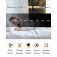 thumbnail image 5 of Golden Forest Deer Blackout Curtains, Light Blocking Print Window Curtains, Fantasy Vintage Nature Scenery Thermal Insulated Window Drapes for Living Room Kitchen Cafe 2 Panels, 55"W x 39"L, 5 of 9