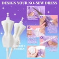thumbnail image 3 of Fashion Designer Kits Toys for Girls Ages 6-8-11, Kids Craft Kits Toys for Girls 6 7 8 9 10 11 Year Old Girls, Birthday Gifts Toys for 6-12 Year Old Girls, 3 of 7