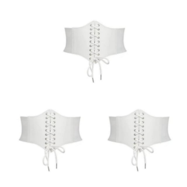Wweixi Meticulously Crafted Thin Waist Closure For Flawless Look And Easy Matching Can Choose Multiple white 73cm 3Set