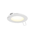 thumbnail image 1 of DALS Lighting 2006-WH Slim White Recessed Panel Light, Round, 1 of 2