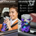 thumbnail image 3 of Camouflage 30oz Handheld Travel Tumbler with Handle – Double Wall Stainless Steel Insulated Cup, Flip Straw Lid, Leak-Proof & BPA-Free for Hot and Cold Drinks – Durable Coffee & Juice Mug White, 3 of 6