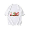 thumbnail image 3 of Christmas T Shirt Black Jesus The Reason For The Season Holiday Religious Christmas Print Men Women Casual Wear For Christmas Celebration, 3 of 4