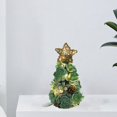 thumbnail image 4 of Adornos navideños de plantas falsas amleso con árbol de Navidad bonsái estrella para B, 4 of 7
