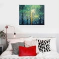 thumbnail image 3 of PRATYUS Canvas Wall Art Picture 20x16in for Living Room Bedroom Fall Decor Stippling Tree Canvas Prints Wall Art 20x16in, 3 of 3