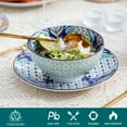 thumbnail image 7 of vancasso, Series Jasmin, 40-Piece Porcelain Dinnerware Set, Multicolour Dinner Set, Service for 8, 7 of 7