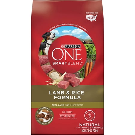 Purina ONE Natural Dry Dog Food, SmartBlend Lamb & Rice Formula - 31.1 lb. Bag