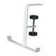 thumbnail image 3 of Colgador de bolso de mesa, soporte para bolsa de compras, bolsa de mano, soportes colgantes, colgador de borde de mesa, soporte para mochila para , blanco Macarena Percha para bolso, 3 of 8