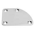 thumbnail image 4 of Electric Guitar Neck Plate, 4 Holes Replacement  Cutaway Neck Plate  For Bass, 4 of 8