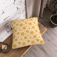 thumbnail image 5 of KLL Autumn Fall Yellow Leaves Decorative Throw Pillow Covers Velvet Soft for Couch Sofa Bedroom Living Room Outdoor (No pillow core)- 18"x18", 5 of 5