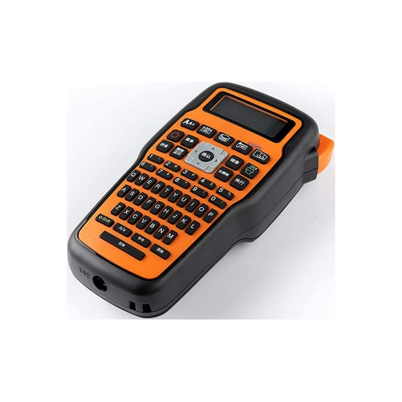 UBICON Handheld Multi Function Label Printer for Oranigzing Home and Office | Compatible with Many Label Sizes and Colors | (Orange)