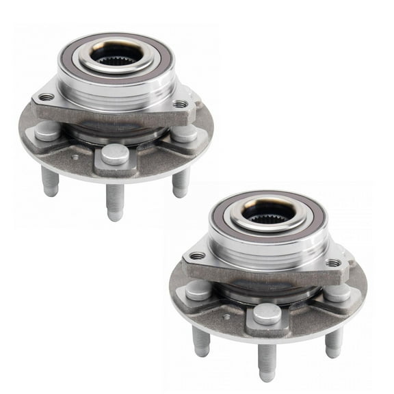 TRQ Front or Rear Wheel Bearing & Hub Assembly LH RH Pair for GM Truck SUV BHA65667 Fits select: 2018-2020 CHEVROLET TRAVERSE, 2017-2020 GMC ACADIA