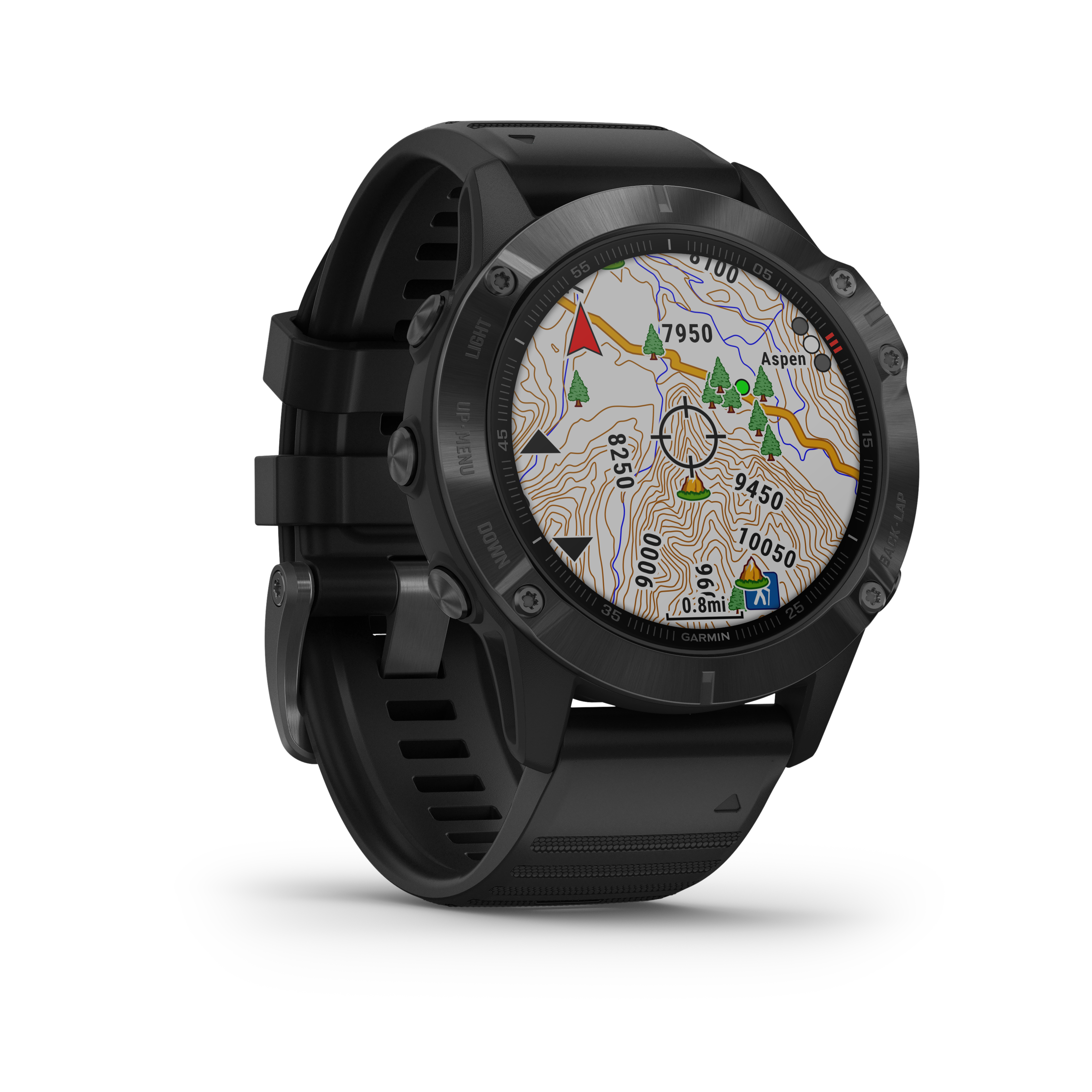 Garmin 010-02158-01 Fēnix 6 Multisport GPS Watch (Pro Edition, Black with Black Band) - image 3 of 11