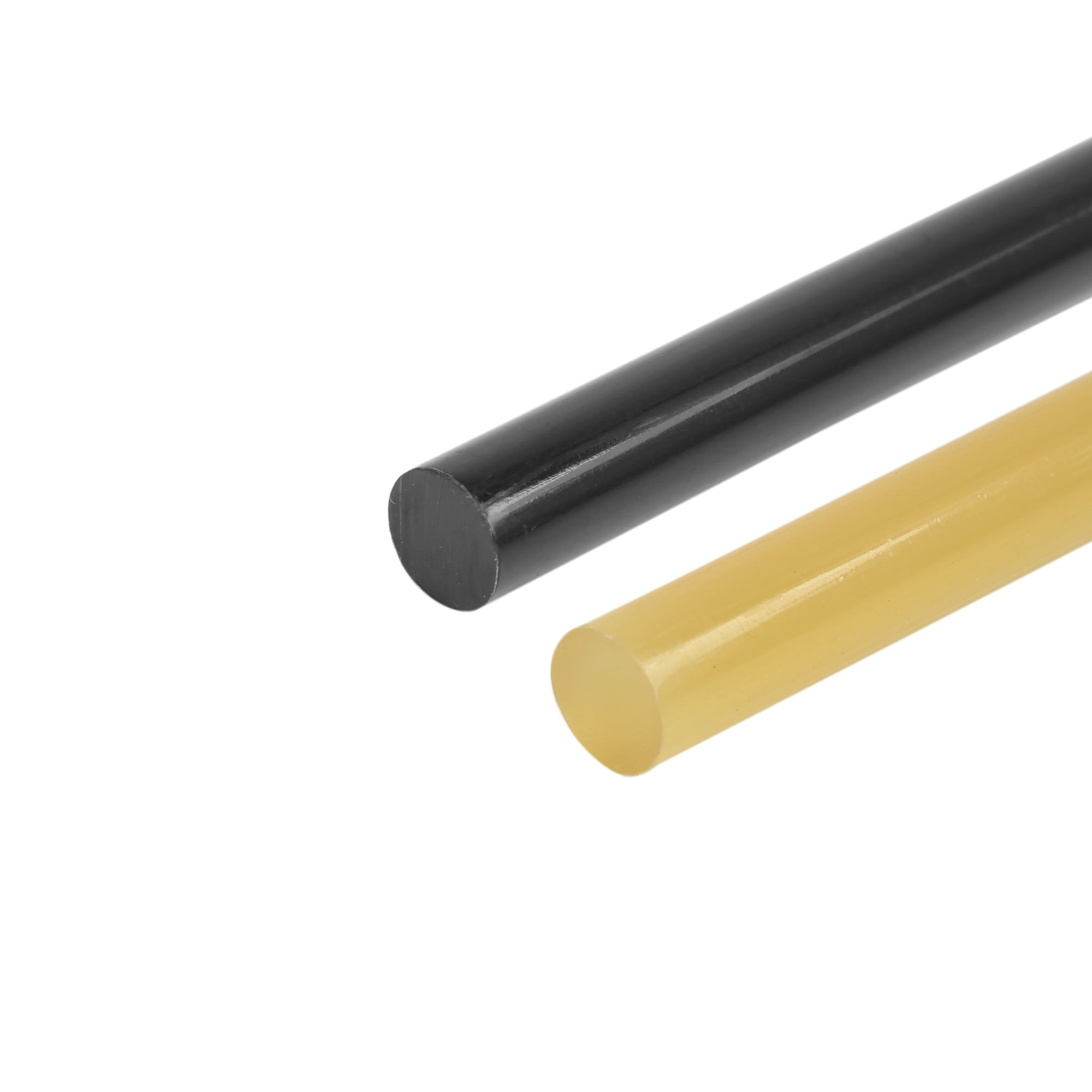 12 Pcs 11mm x 270mm Car Paintless Dent Repair Hot Melt Glue Sticks Black Yellow