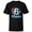 Black, variant on Disney Junior’s Ariel Sixth Birthday 6 Years Old Today - Short Sleeve T-Shirt for Kids - Customized-White