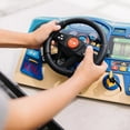 thumbnail image 3 of Melissa & Doug Vroom & Zoom Interactive Wooden Dashboard Steering Wheel Pretend Play Driving Toy - FSC Certified, 3 of 6