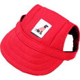 thumbnail image 1 of Gorra de béisbol para perro, ajustable, para deportes al aire libre, protección solar, gorra de béisbol, visera, traje con agujeros para las orejas, 1 of 5