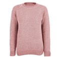 thumbnail image 2 of Baqcunre Women's Sweaters Ms. New European And American Snowy Sweater Girl Pure Coloring Cover Jacket Ms. Comfortable Various Knitted Sweed Jacket Crop Tops Plus Size Tops Pink L, 2 of 6