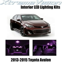 XtremeVision Interior LED for Toyota Avalon 2013-2015 6 pcs Pink Interior LED Kit Installation Tool