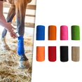 thumbnail image 4 of Vet Wrap for Horses 4 inch x 5 Yards Non Woven Breathable Horse Leg Tape Self (black), 4 of 7