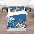 thumbnail image 3 of 3D Colored Flowers Quilt Cover Set Bedding Set Pillowcases 30, 3 of 3