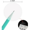 thumbnail image 2 of Bamboohart 1000 PCS 1 inch Round Clear Transparent Package Seals Stickers  Envelope Seals Mail Wafer Circle Seal Labels and Retail Package Self Adhesive Seal Label Sticker, 2 of 7