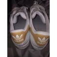 thumbnail image 3 of Adi-das Superstars White/ Golden Beige Sz11.5, 3 of 6