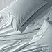 thumbnail image 3 of Abripedic Solid 300-Thread-Count, 100-Percent Cotton Percale, Breathable Crispy Split-King Sheets Set for Adjustable Beds, Sea, 3 of 4