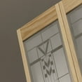 thumbnail image 2 of AWC 147 Sedona Glass 24" x 80" Bifold Door, Unfinished, 2 of 2