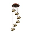 thumbnail image 1 of Advancent Lámparas de carillón de viento, luz alimentada por energía Solar impermeable, lámpara colgante LED para exteriores, decoraciones de jardín, Iluminación y accesorios Rojo Advancent HA073493-02, 1 of 6