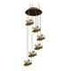 thumbnail image 1 of Yuarrent Lámparas de carillón de viento Multicolor, luz alimentada por energía Solar a prueba de agua, luces colgantes de campana, lámpara colgante Iluminación y accesorios Rojo Yuarrent HA073493-02, 1 of 6