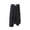 Black, variant on Girls Casual Wide Leg Elastic High Waisted Trousers For Kids Summer Flowy Stretchy Palazzo Pants Boots, 10-11 Years, Dark Blue