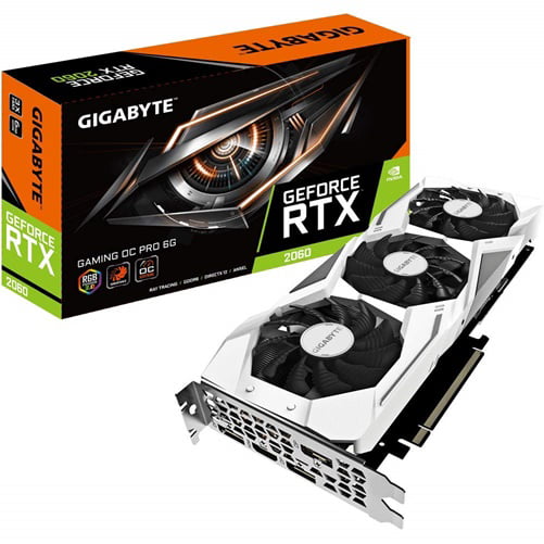 Gigabyte GeForce RTX 2060 Gaming OC Pro 6G 6GB GDDR6 Video ...