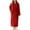 01 Wine, variant on Fewfanhot Formal Dresses for Women Warm Plush Winter Robe, Zip up Long Fleece Bath Robes Female, Zipper Bathrobes for Women