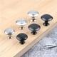 thumbnail image 2 of 1 Juego de pomos de armario, herrajes para muebles de cocina de acero inoxidable, manija de cajón, empuñadura para armario doméstico L con Conjuntos de muebles de dormitorio SG con tornillo Ounissouiy HA061193-05B, 2 of 6