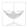 thumbnail image 4 of 3 Sprouts Hamac pour Toutous - Filet d'Angle Mural pour Organiser les Jouets pour Grands Toutous, Solution de Rangement pour Oursons, Support de Hamac pour Toutous - Comprend des Ancres et des Crochets, 4 of 9