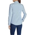 thumbnail image 3 of Eddie Bauer Women's Wrinkle-Free Long-Sleeve Shirt Dots White Black TXL, 3 of 3