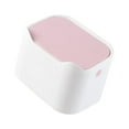 thumbnail image 6 of WHAMVOX Cute Pink Plastic Desktop Trash Bin MultiFunctional Waste Container for Home and Office Use 6.3 x 5.5 x 5.5 inches, 6 of 8