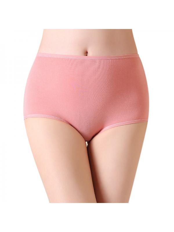 Women's Comfort Covered Cotton Assorted Brief Panty, Menstrual Period
