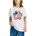 thumbnail image 2 of FamilyThread American Flag Shirt for Kids Boys Girls th of July Outfit Independence Day T-Shirt Toddler Patriotic Tee Top, 2 of 4