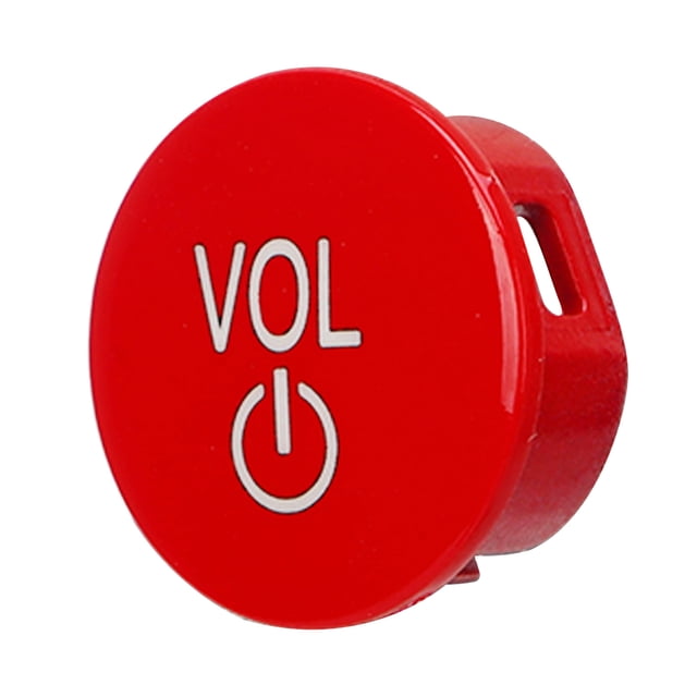 Botón de interruptor de Volumen ANGGREK Plástico ABS Fácil de Instalar para Automóvil