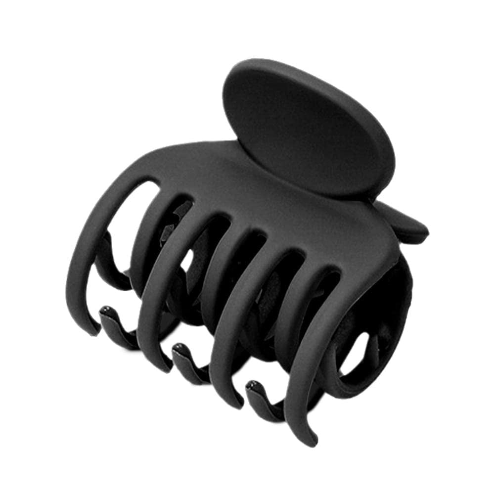 Hair Claw Clips for High Ponytail, Double Row Teeth Hair Clips for