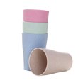 thumbnail image 4 of Taza Plástica de La Paja Del Que Enjuaga La Taza Respetuosa Del Medio Taza Del Cepillo de Dientes Baoblaze tazas de paja de trigo, 4 of 8