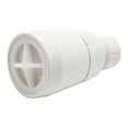 thumbnail image 2 of Thrifco Plumbing 4401868 White Plain Shower Head, 2 of 4